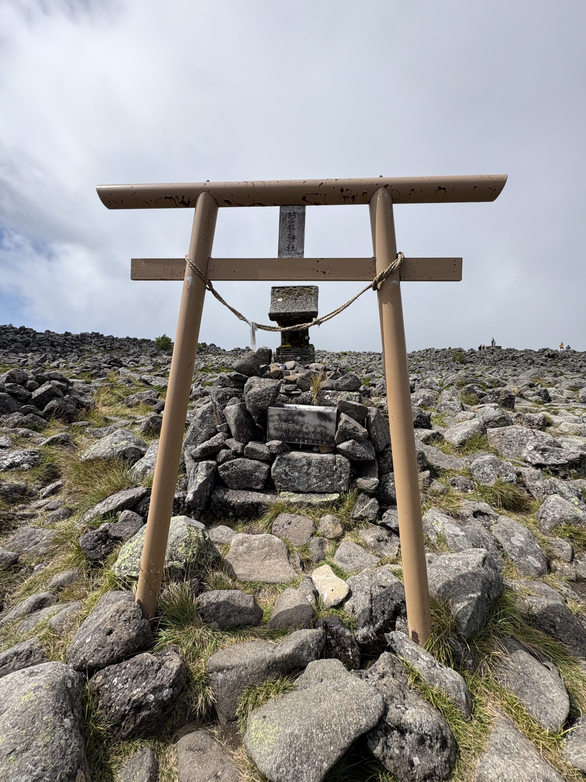 蓼科山山頂