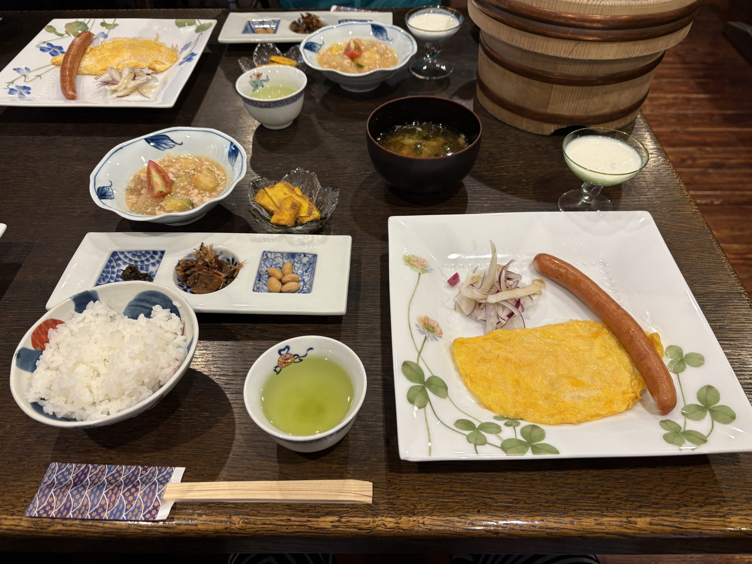 徳澤園朝食